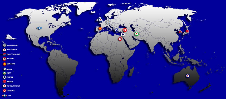 f-4 PHANTOM II PAYS UTILISATEURS